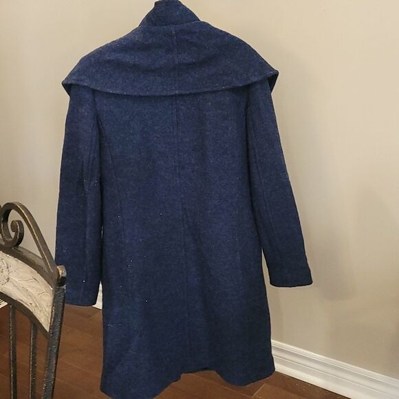 CLUB MONACO WOOL LONG COAT - Picture 13 of 14